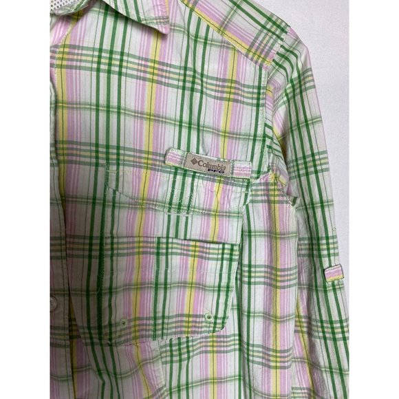 Columbia Sportwear Women's Super Bonehead Long Sleeve Top Size XS Green … - Picture 5 of 8